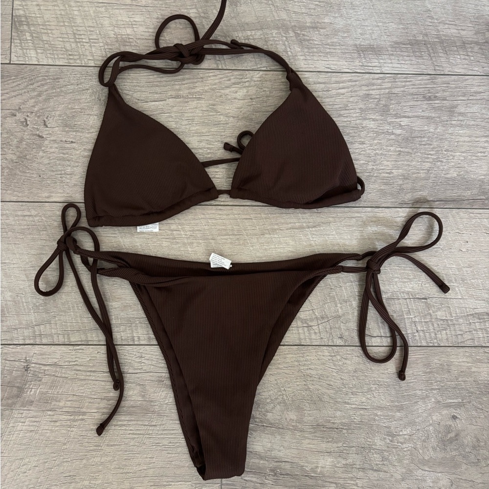 Classic Brown Bikini Set